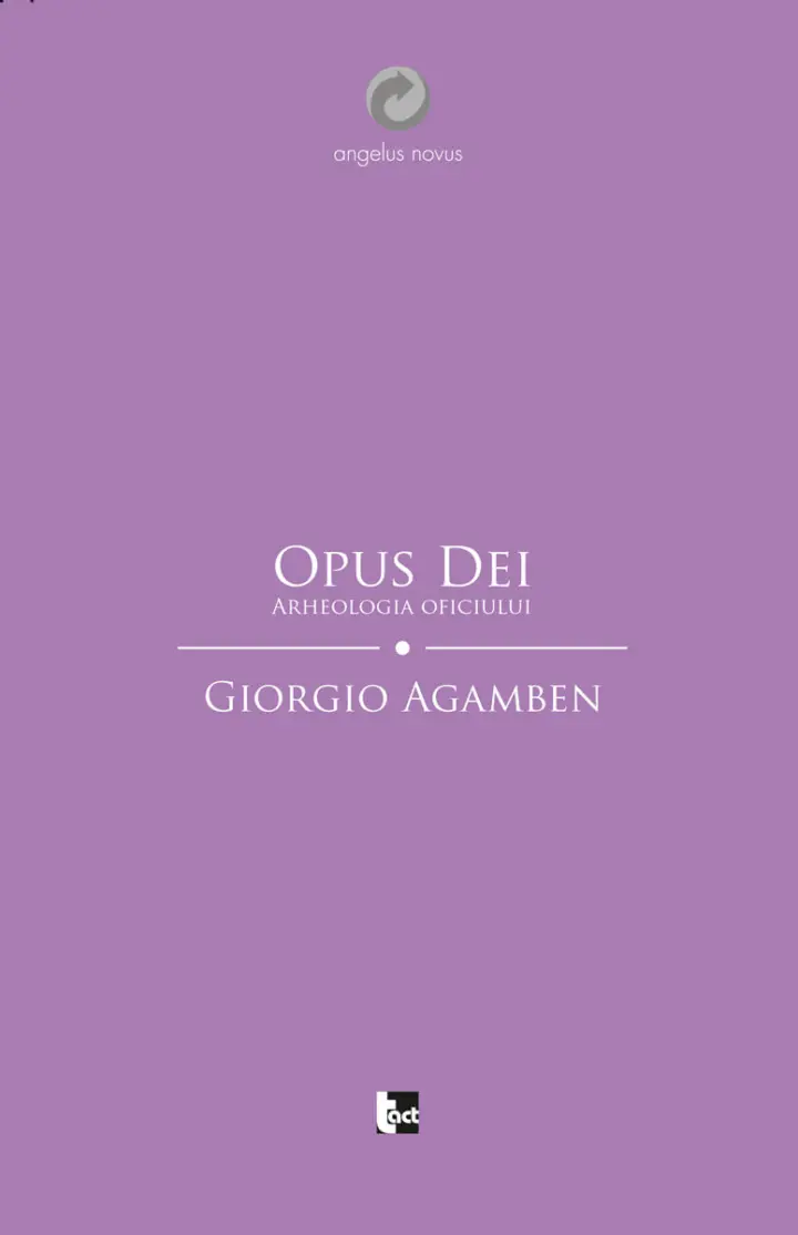 Opus Dei. Arheologia oficiului (Homo sacer II